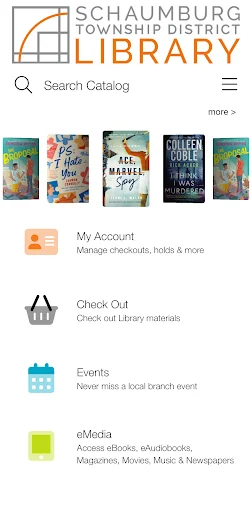 I-download ang Schaumburg Library App – Libreng Access sa Aklatan - Screenshot 1