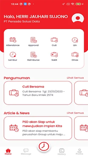 I-download ang Persada HRIS – Pinakamahusay na HR App para sa Empleyado - Screenshot 9