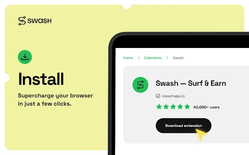 I-download ang Swash App – Kumita Habang Nagba-browse Online - Screenshot 2