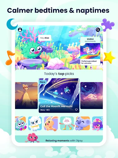 I-download ang Moshi Kids: Mga Kuwento, Musika, at Pampaantok - Screenshot 9