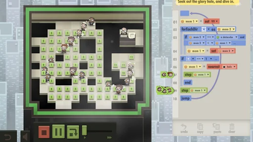 I-download ang 7 Billion Humans – Logic Puzzle Game para sa Android - Screenshot 17