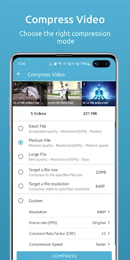 Download Video Compressor & Resizer – Paliitin ang Video Free - Screenshot 3