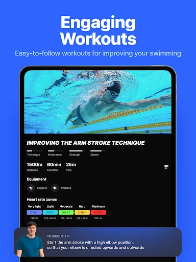I-download ang SwimUp – Ang Iyong Personal na Swimming Coach - Screenshot 16