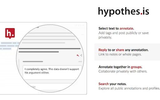 I-download ang Hypothesis: Pinakamahusay na Annotation Tool para sa Web at PDF - Screenshot 2