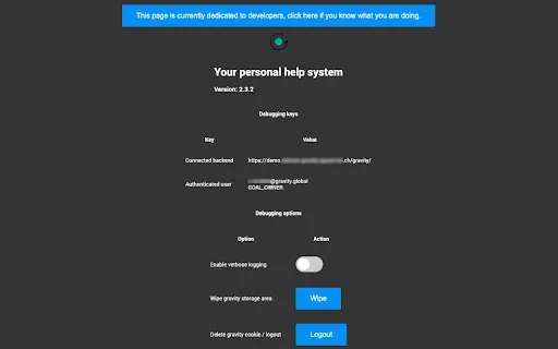 I-download ang GRAVITY Personal Help System – Interactive Guide - Screenshot 1