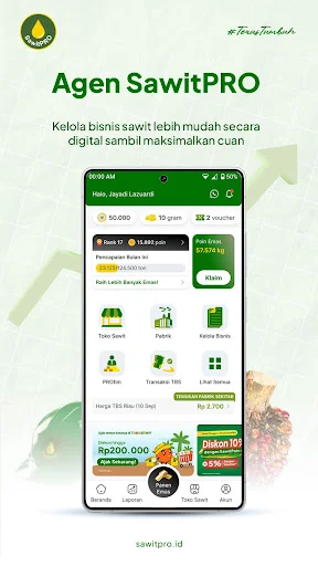 I-download ang AgenPRO App – Pamahalaan ang Negosyo sa Palm Oil - Screenshot 1