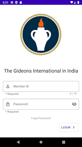 I-download ang Gideons India App GMAP 2.0 – Pamahalaan ang Ministry - Screenshot 1