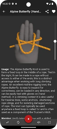 I-download ang Knots 3D – Matuto ng Higit sa 220 Knots sa 3D - Screenshot 4