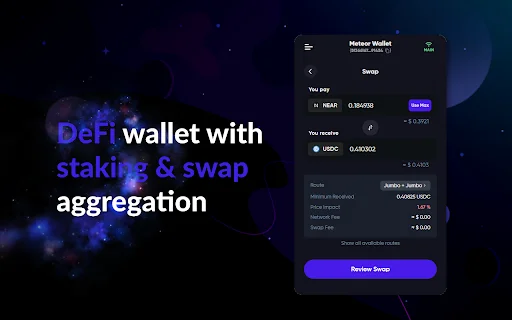 I-download ang Meteor Wallet: Secure na Crypto Wallet para sa NEAR - Screenshot 2
