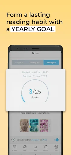 Bookly – I-track ang Iyong Pagbabasa at Tapusin ang TBR List - Screenshot 4