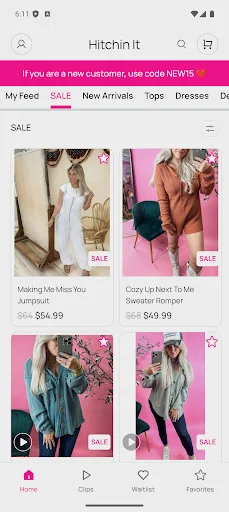 I-download ang Hitchin It APK – Pinakamadaling Shopping App - Screenshot 1