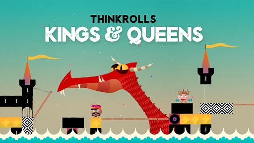 I-download ang Thinkrolls: Kings & Queens – Masayang Puzzle Laro - Screenshot 1