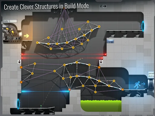 I-download ang Bridge Constructor Portal – Puzzle Game na Masaya - Screenshot 16
