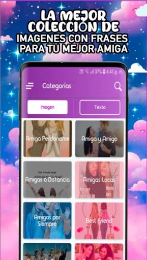 I-download ang Frases de Mejores Amigas – Mga Quote Para sa Bestie - Screenshot 11