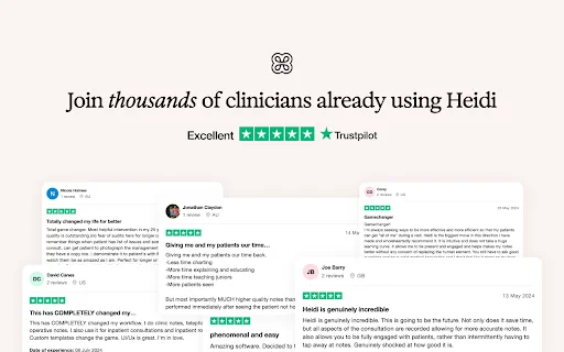 Heidi AI: Ang Iyong Matalinong Medical Scribe para sa mga Doktor - Screenshot 5