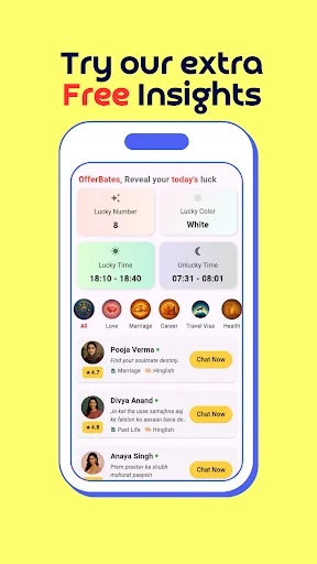 I-download ang KundliChat App: Palm Reading at Astrolohiya - Screenshot 5