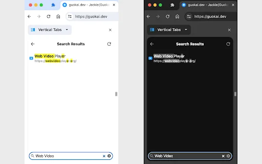 I-download ang Vertical Tabs in Side Panel – Pamahalaan ang Tabs - Screenshot 5