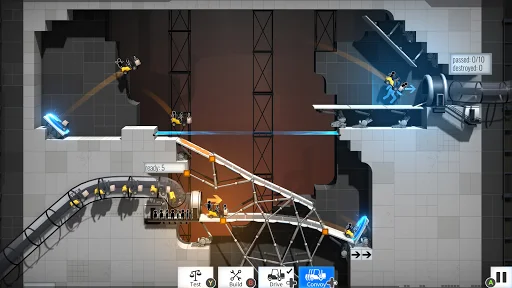 I-download ang Bridge Constructor Portal – Puzzle Game na Masaya - Screenshot 22