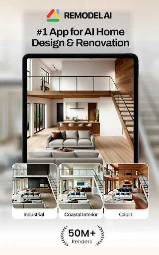 Remodel AI – Pinakamahusay na AI Interior at Exterior Design App - Screenshot 9