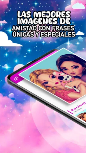 I-download ang Frases de Mejores Amigas – Mga Quote Para sa Bestie - Screenshot 1