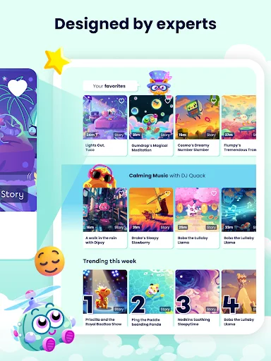 I-download ang Moshi Kids: Mga Kuwento, Musika, at Pampaantok - Screenshot 20