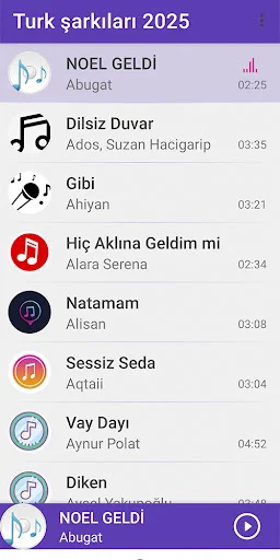 I-download ang Turk şarkıları 2025 – Makinig ng Musikang Turkish Offline - Screenshot 4