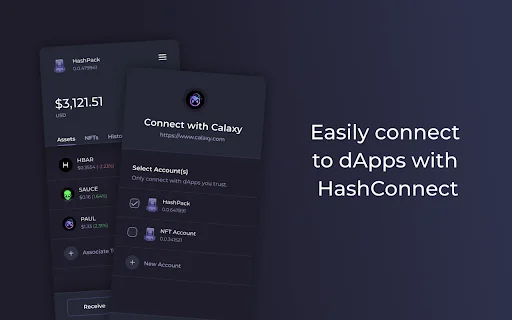 I-download ang HashPack Wallet: Pinakamahusay na Hedera Wallet - Screenshot 3