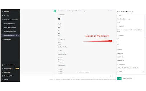 I-download ang ExportGPT: I-export ang ChatGPT Chats nang Mabilis - Screenshot 3