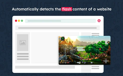 Flash Player Emulator Para sa Chrome – Maglaro ng Flash Games - Screenshot 2